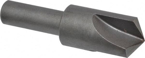 Keo - 5/8" Head Diam, 3/8" Shank Diam, 3 Flute 120° High Speed Steel Countersink - Exact Tooling