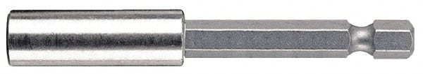 Wera - 1/4" Bit Holder - 1/4" Hex Drive, 4" OAL - Exact Tooling
