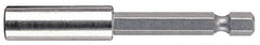 Wera - 1/4" Bit Holder - 1/4" Hex Drive, 4" OAL - Exact Tooling