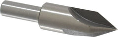 Interstate - 5/8" Head Diam, 3/8" Shank Diam, 3 Flute 60° High Speed Steel Countersink - Exact Tooling