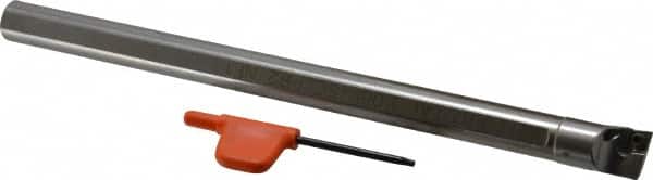 Kennametal - 0.6" Min Bore Diam, 7.928" OAL, 1/2" Shank Diam, L-SCLP Indexable Boring Bar - 0.93" Max Bore Depth, CP.. Insert, Screw Holding Method - Exact Tooling