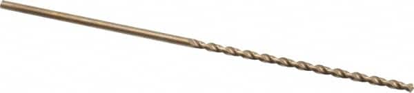 Cleveland - #35 135° Parabolic Flute Cobalt Taper Length Drill Bit - Exact Tooling