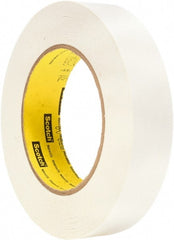 3M - 1" Wide x 60 Yd Long White Paper Masking Tape - Series 256, 6.7 mil Thick, 20 In/Lb Tensile Strength - Exact Tooling
