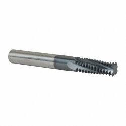 Scientific Cutting Tools - M20x2.50 Metric Coarse, 0.47" Cutting Diam, 4 Flute, Solid Carbide Helical Flute Thread Mill - Internal Thread, 1.318" LOC, 3.93" OAL - Exact Tooling