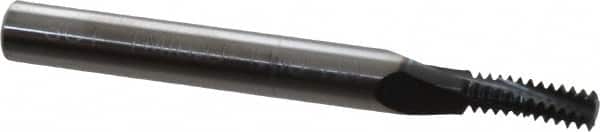 Scientific Cutting Tools - M6x1.00 Metric Coarse, 0.169" Cutting Diam, 3 Flute, Solid Carbide Helical Flute Thread Mill - Internal Thread, 0.488" LOC, 2.28" OAL - Exact Tooling
