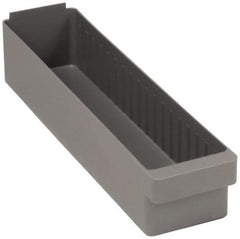 Quantum Storage - 23-7/8" Deep, Red High-Impact Polystyrene Drawer Bin - 4-5/8" High x 5-9/16" Wide x 23-7/8" Long - Exact Tooling