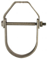 Empire - 10" Pipe, 7/8" Rod, Carbon Steel Adjustable Clevis Hanger - Black - Exact Tooling