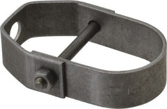 Empire - 1-1/4" Pipe, 3/8" Rod, Carbon Steel Adjustable Clevis Hanger - Black - Exact Tooling