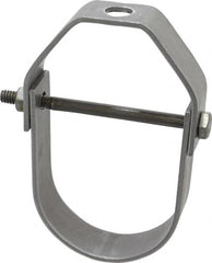 Empire - 2" Pipe, 3/8" Rod, Carbon Steel Adjustable Clevis Hanger - Black - Exact Tooling