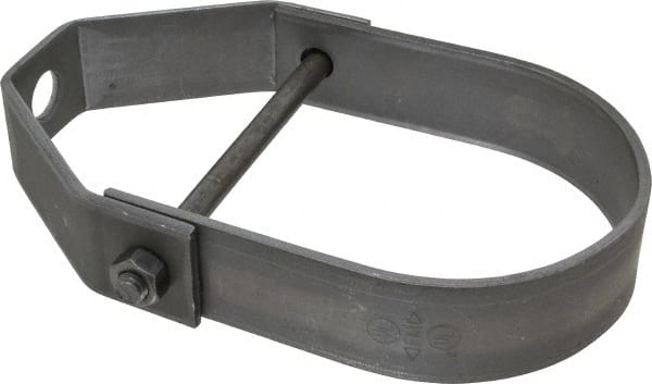 Empire - 3" Pipe, 1/2" Rod, Carbon Steel Adjustable Clevis Hanger - Black - Exact Tooling