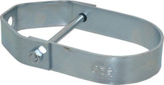 Empire - 3" Pipe, 1/2" Rod, Carbon Steel Adjustable Clevis Hanger - Electro Galvanized - Exact Tooling
