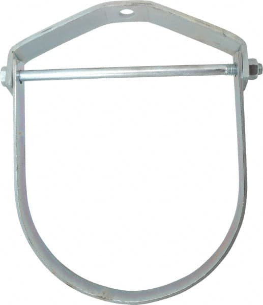 Empire - 12" Pipe, 7/8" Rod, Carbon Steel Adjustable Clevis Hanger - Electro Galvanized - Exact Tooling