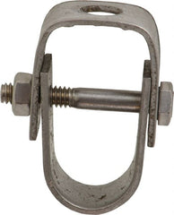 Empire - 1/2" Pipe, 3/8" Rod, Grade 304 Stainless Steel Adjustable Clevis Hanger - Exact Tooling