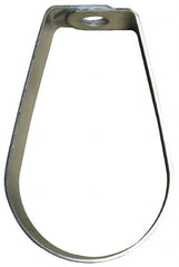 Empire - 2-1/2" Pipe, 1/2" Rod, Grade 304 Stainless Steel Adjustable Band Hanger - Exact Tooling