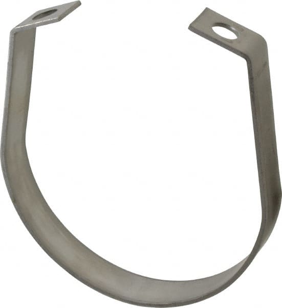 Empire - 4" Pipe, 1/2" Rod, Grade 304 Stainless Steel Adjustable Band Hanger - Exact Tooling