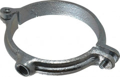 Empire - 3" Pipe, 1/2" Rod, Malleable Iron Split Ring Hanger - Electro Galvanized, 300 Lb Capacity - Exact Tooling
