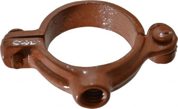 Empire - 1-1/4" Pipe, 3/8" Rod, Malleable Iron Split Ring Hanger - Epoxy Coated - Exact Tooling