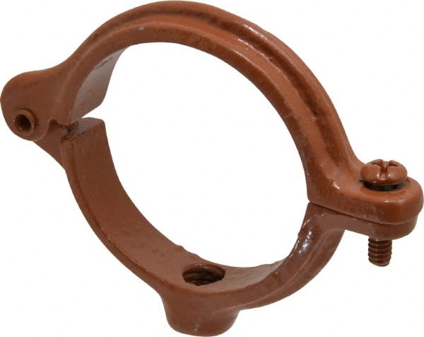 Empire - 2-1/2" Pipe, 1/2" Rod, Malleable Iron Split Ring Hanger - Epoxy Coated - Exact Tooling