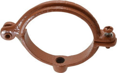 Empire - 3" Pipe, 1/2" Rod, Malleable Iron Split Ring Hanger - Epoxy Coated - Exact Tooling