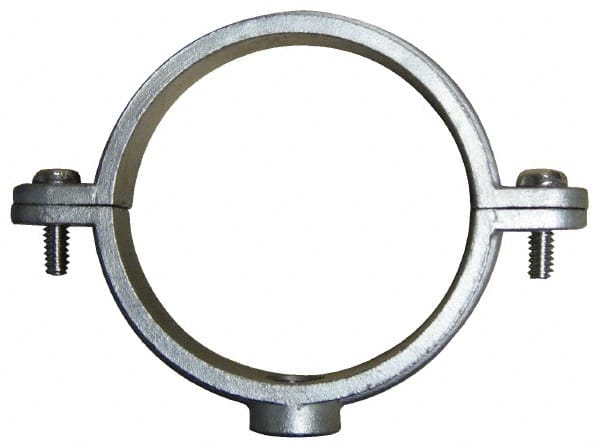 Empire - 3" Pipe, 1/2" Rod, Grade 304 Stainless Steel Split Ring Hanger - Exact Tooling
