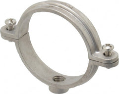 Empire - 2" Pipe, 3/8" Rod, Grade 304 Stainless Steel Split Ring Hanger - Exact Tooling