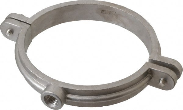 Empire - 4" Pipe, 1/2" Rod, Grade 304 Stainless Steel Split Ring Hanger - Exact Tooling