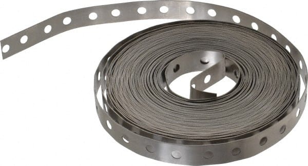 Empire - 50' x 3/4" 304 Stainless Steel Hanger Strapping - 22 Gauge - Exact Tooling