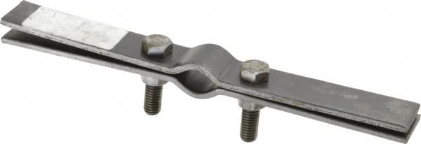 Empire - 1/2" Pipe, Riser Clamp - Black, 220 Lb Capacity, Carbon Steel - Exact Tooling