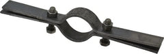 Empire - 1-1/2" Pipe, Riser Clamp - Black, 250 Lb Capacity, Carbon Steel - Exact Tooling