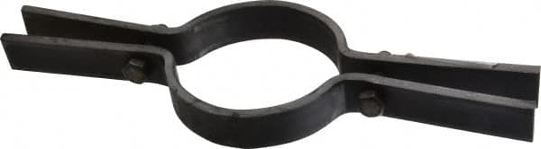 Empire - 3" Pipe, Riser Clamp - Black, 500 Lb Capacity, Carbon Steel - Exact Tooling