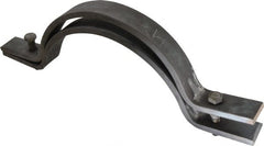 Empire - 12" Pipe, Riser Clamp - Black, 2,700 Lb Capacity, Carbon Steel - Exact Tooling