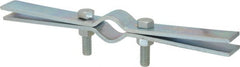 Empire - 3/4" Pipe, Electro Galvanized Riser Clamp - 220 Lb Capacity, Carbon Steel - Exact Tooling