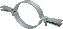 Empire - 6" Pipe, Electro Galvanized Riser Clamp - 1,600 Lb Capacity, Carbon Steel - Exact Tooling