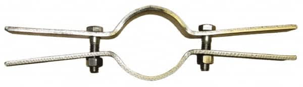 Empire - 1/2" Pipe, Riser Clamp - 220 Lb Capacity, Grade 304 Stainless Steel - Exact Tooling