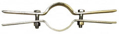 Empire - 5" Pipe, Riser Clamp - 1,500 Lb Capacity, Grade 304 Stainless Steel - Exact Tooling