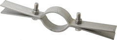 Empire - 2" Pipe, Riser Clamp - 300 Lb Capacity, Grade 304 Stainless Steel - Exact Tooling