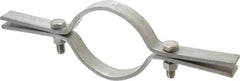 Empire - 4" Pipe, Riser Clamp - 750 Lb Capacity, Grade 304 Stainless Steel - Exact Tooling