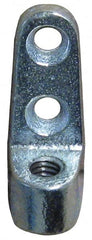 Empire - 1/2" Rod Side Beam Connector - 480 Lb Capacity, Malleable Iron - Exact Tooling