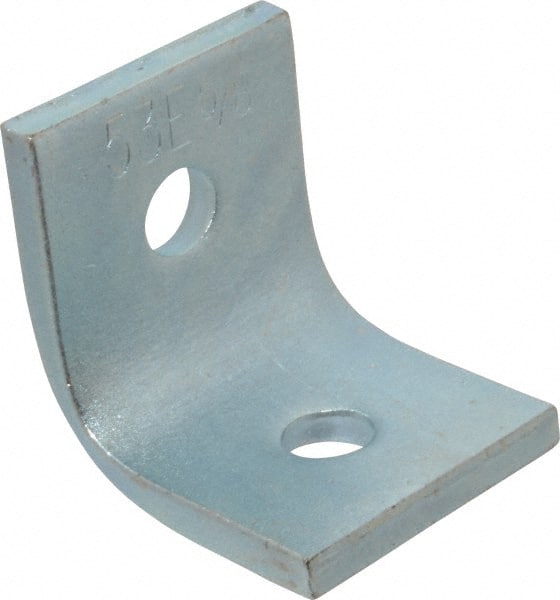 Empire - 5/8" Rod Angle Bracket - 900 Lb Capacity, Carbon Steel - Exact Tooling