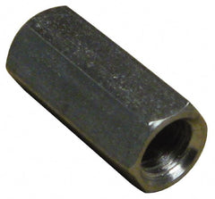 Empire - 3/4-10 Thread, 2-1/4" OAL Stainless Steel Standard Coupling Nut - Uncoated - Exact Tooling