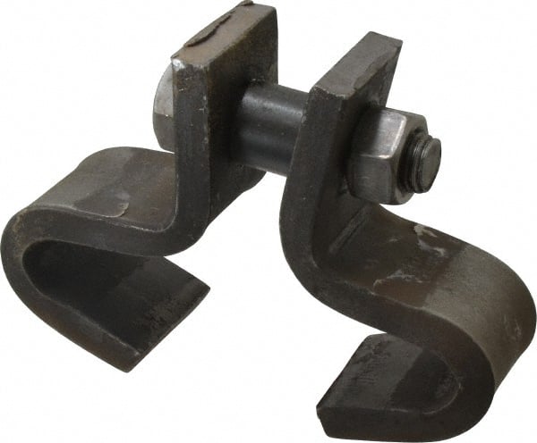 Empire - Center Beam Clamp - 3,000 Lb Capacity, Carbon Steel - Exact Tooling