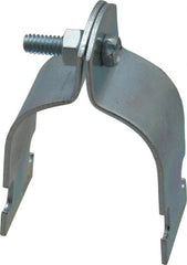 Empire - 1-1/4" Pipe," Pipe Clamp - Electro Galvanized - Exact Tooling