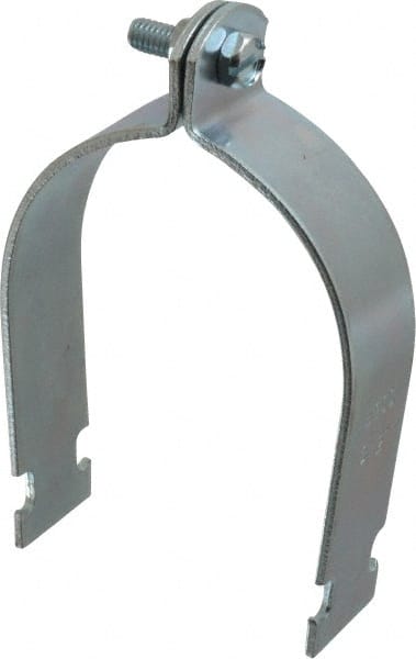 Empire - 3-1/2" Pipe," Pipe Clamp - Electro Galvanized - Exact Tooling