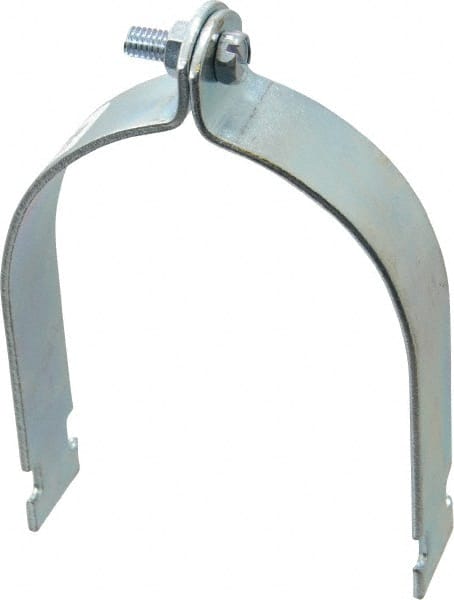 Empire - 4" Pipe," Pipe Clamp - Electro Galvanized - Exact Tooling