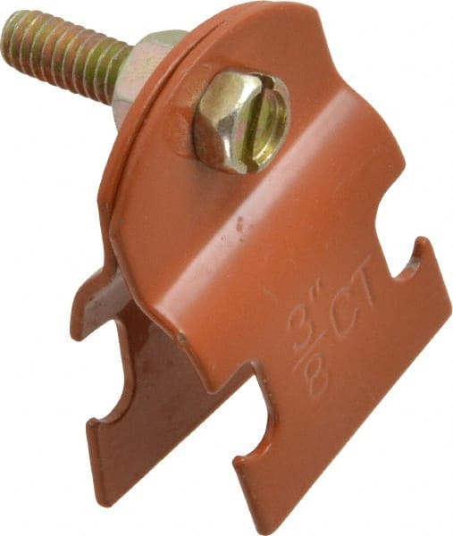 Empire - 3/8" Pipe, Tube Clamp - Copper Plated - Exact Tooling