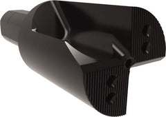 Allied Machine and Engineering - 3-3/4" Max Drill Depth, 1xD, 3.4" Diam, Indexable Insert Drill - 8 Inserts, 2" Shank Diam, Straight Shank - Exact Tooling