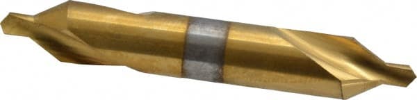 Keo - #4-1/2 Plain Cut 60° Incl Angle High Speed Steel Combo Drill & Countersink - Exact Tooling