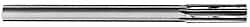 M.A. Ford - 15/32" Solid Carbide 6 Flute Chucking Reamer - Straight Flute, 0.44" Straight Shank, 1-3/8" Flute Length, 3-3/4" OAL - Exact Tooling