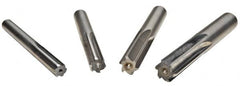 Value Collection - 5/16" to 1/2", Chucking Reamer Set - Straight Flute, Right Hand Cut, 4 Pieces - Exact Tooling