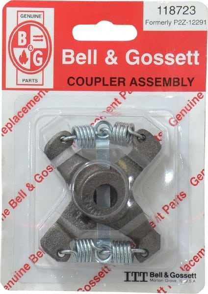 Bell & Gossett - Inline Circulator Pump .5X.5 Ci Coupler - Bell & Gosset Part No. 118705, Teel Part No. 1R462, For Use with Inline Circ. - Exact Tooling